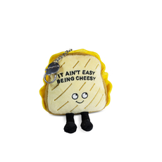 It Ain't Easy Being Cheesy Plush Bag Charm