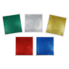 Glitter Tiles 5PK Assorted