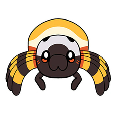 Mini Squishable Orb Weaver Spider