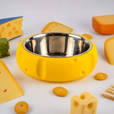 Cheese Wheel Pet Bowl