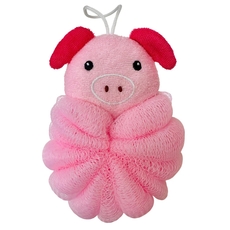 Piggy Pouf Bath Loofah