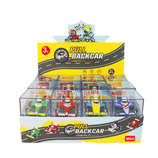 Alloy Alley Diecast P/B Racing Car in Clear Box Asst.