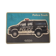 Emergency Vehicle Puzzle - Police Truck (6)