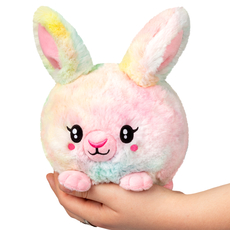 Snackers Fluffy Bunny - Pastel Tie Dye